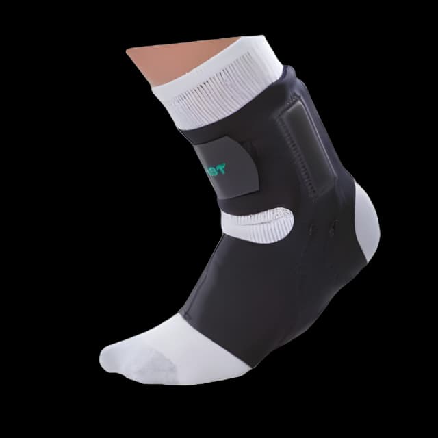Ankle Support Aircast® AirHeel™ with Stabilizers Small Pull-On / Hook and Loop Closure Male Up to 7 / Female Up to 8-1/2 Foot
