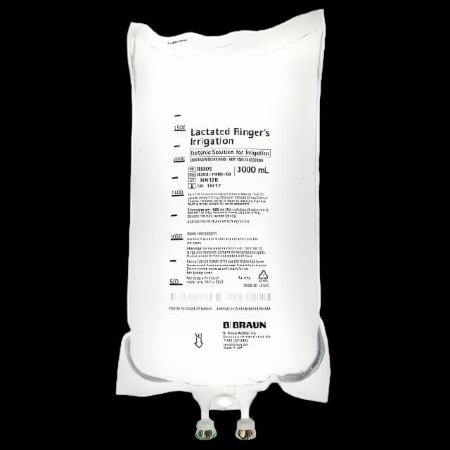 TITAN XL™ Irrigation Solution Lactated Ringer's Solution Not for Injection Flexible Bag 3,000 mL