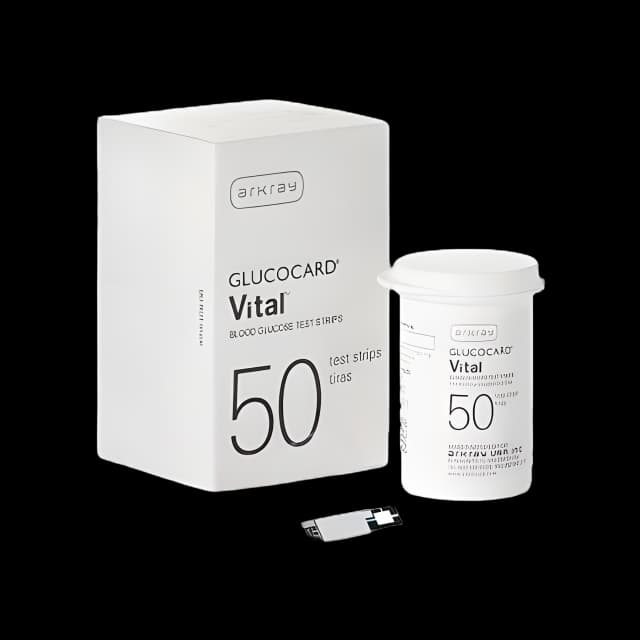 Blood Glucose Test Strips Glucocard® Vital™ 50 Strips per Pack