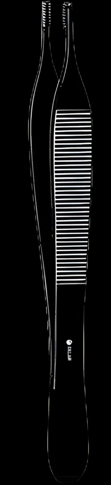 Sklar Black Adson-Brown Laser Surgery Forceps - 4-3/4" NonSterile