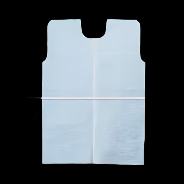 Patient Exam Gown Apex™ Medium / Large Blue Disposable