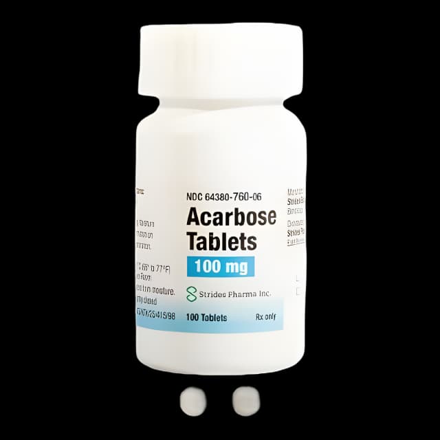 Acarbose 100 mg Tablets - Manage Diabetes Effectively