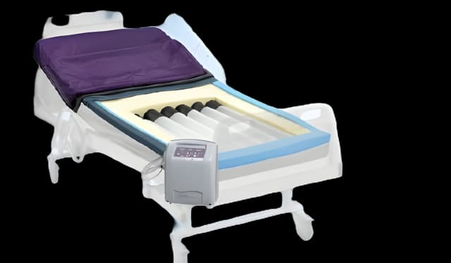 Mattress Coverlet PressureGuard® Easy Air™ XL 48 X 80 Inch Fluid-Proof / Bacteriostatic Fabric For PressureGuard® Easy Air™ XL Bariatric Mattresses