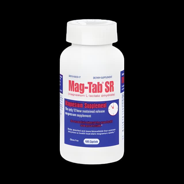Mag-Tab® SR 84 mg Magnesium - Nerve & Muscle Support Tablets