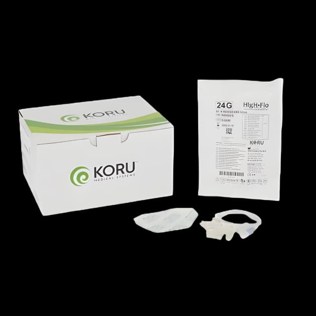 HIgH-Flo™4 Sub-Q Infusion Set 24G 12mm | KORU Medical