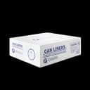 McKesson 10-Gal HDPE Clear Trash Bags - 1000 Ct