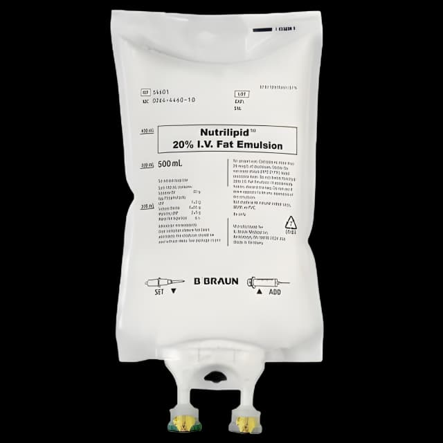 Nutrilipid™ Caloric Agent Fat Emulsion 20% Emulsion Flexible Bag 500 mL