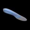 Insole High Density Foam Blue Male 11-1/2 to 14 / Female 12-1/2 and Up