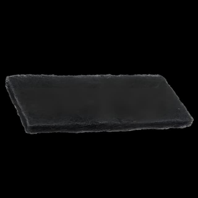 Reusable Black Scrub Pad 4x10 Inch - Medical Housekeeping