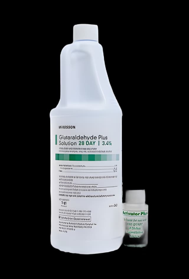 Glutaraldehyde High-Level Disinfectant REGIMEN® Activation Required Liquid 32 oz. Bottle Max 28 Day Reuse - 343