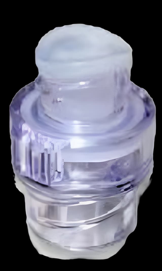 IV Extension Set Q-Syte™ Mps Acacia Right Bore 6 Inch Tubing Without Filter Sterile