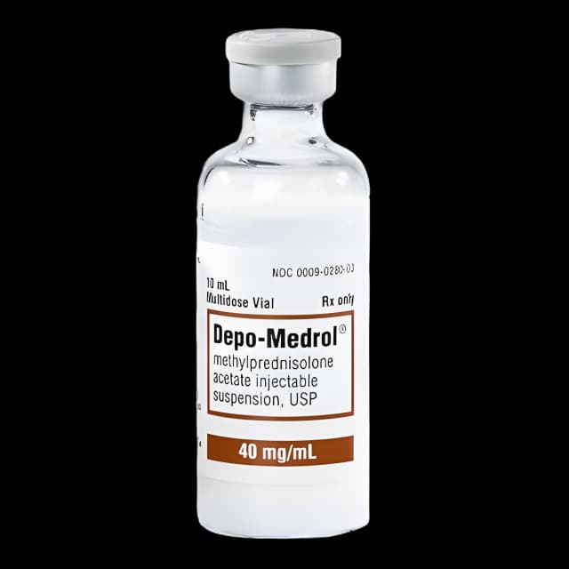 Depo-Medrol® Methylprednisolone Acetate 40 mg / mL Injection Multiple-Dose Vial 10 mL - 00009028003