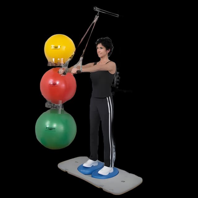 Professional Wall and Platform Exercise Stations Thera-Band 10 X 35 X 90 Inch