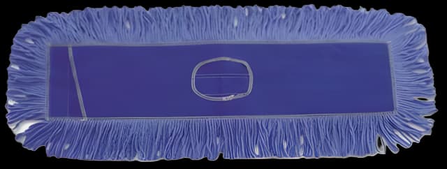 Dust Mop Pad Boardwalk® Looped-end Blue Cotton / Synthetic Fiber Reusable