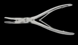 Bone Rongeur BR Surgical Beyer Curved Double Spring Plier Type Handle 7 Inch Length