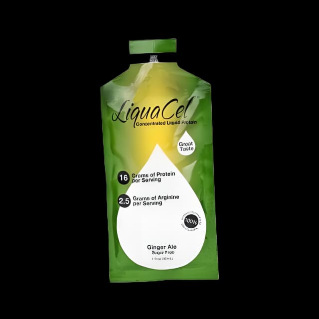 Oral Supplement LiquaCel® Ginger Ale Flavor Liquid 1 oz. Individual Packet - GH112B