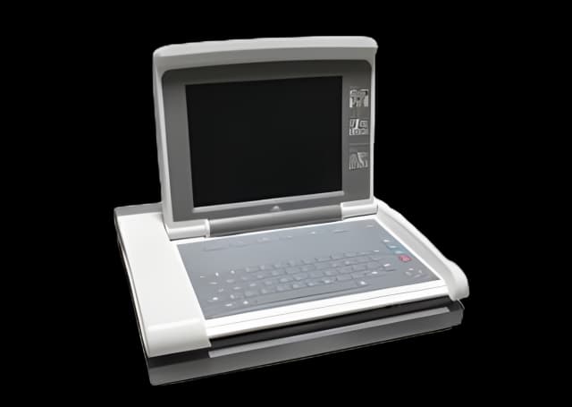 Refurbished Electrocardiograph GE Mac 5500 AC Power / Battery Operated LCD Display Resting