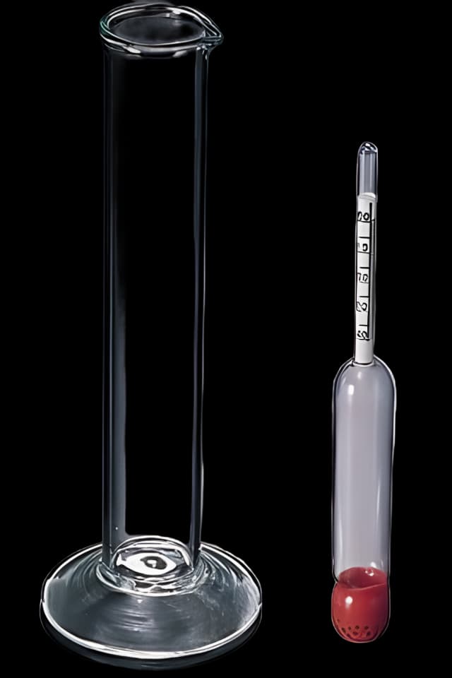 Fisher Scientific™ Urine Hydrometer 1 to 1.040, Graduated in 0.001 Increments For Midget Urinometer