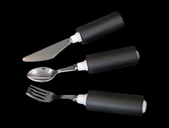 Fork Comfort Grip Lightweight Black