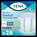 Unisex Adult Incontinence Brief TENA ProSkin Stretch™ Super Large / X-Large Disposable Heavy Absorbency