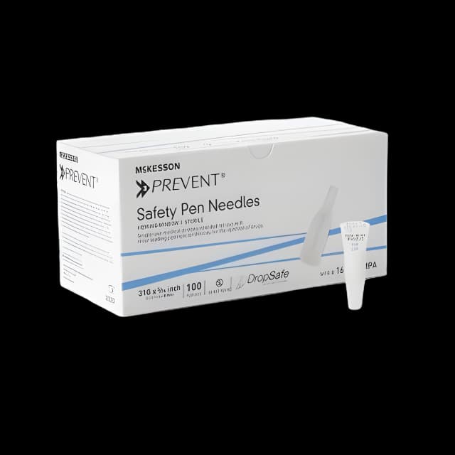 McKesson Prevent® 31G 8mm Auto Safety Insulin Pen Needle