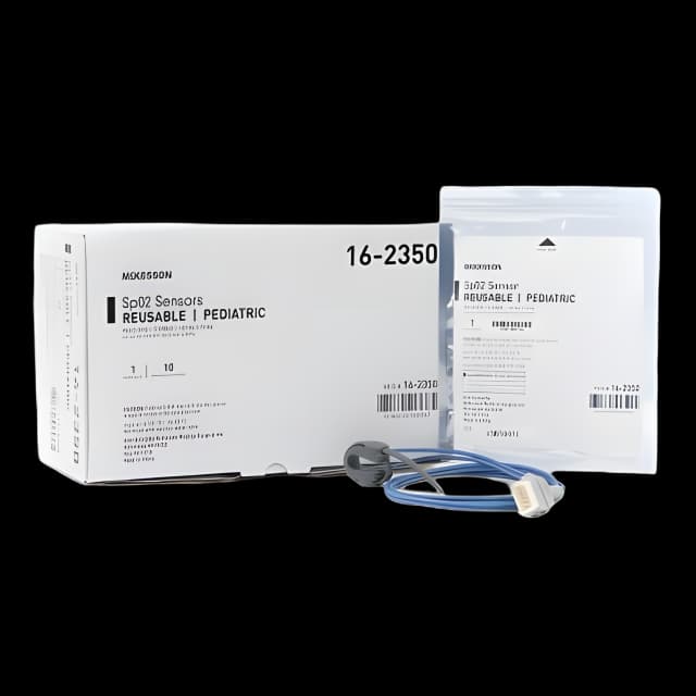 McKesson Pediatric Reusable SpO2 Sensor - Multi-Site