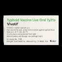 Vivotif Typhoid Oral Vaccine - 4 Dose Pack