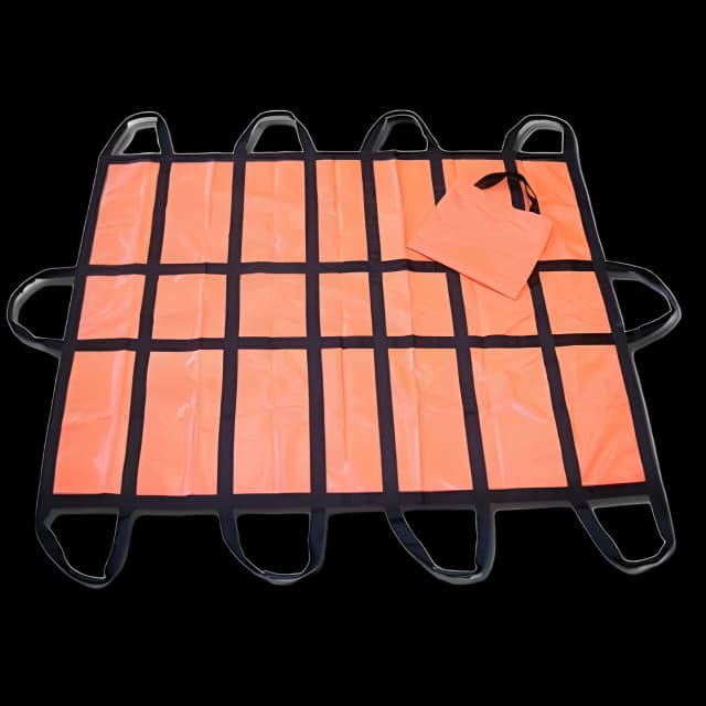 Transfer Sheet BIG Daddy Soft Stretcher Orange 60 X 80 Inch 10 Handles