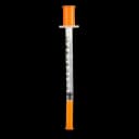 Standard Insulin Syringe with Needle McKesson 1 mL 5/16 Inch 31 Gauge NonSafety Ultra Thin Wall