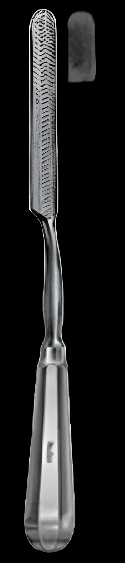 Bone File 3-1/2 X 1/2 Inch Half Round Blade