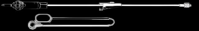 Secondary IV Administration Set Clearlink™ Gravity Without Ports 10 Drops / mL Drip Rate Without Filter 37 Inch Tubing Medication - 2H7462