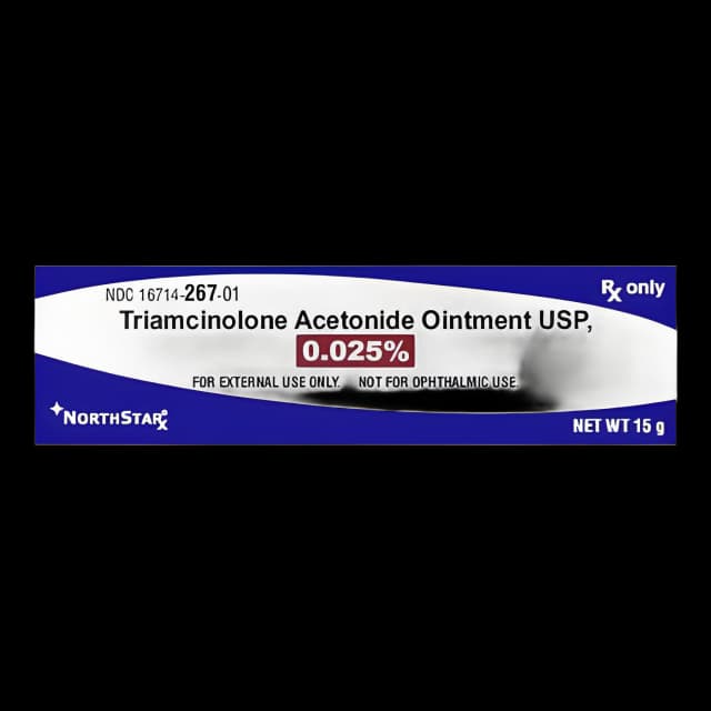 Triamcinolone Acetonide 0.025% Ointment Tube 15 Gram - 16714026701