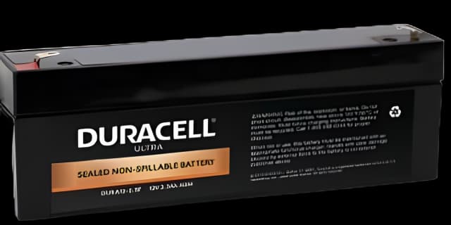 Duracell Ultra 12V 2.3AH SLA Battery for Medical Devices
