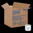 Toilet Tissue Scott® Essential White 2-Ply Standard Size Cored Roll 550 Sheets 4 X 4-1/10 Inch - 13607