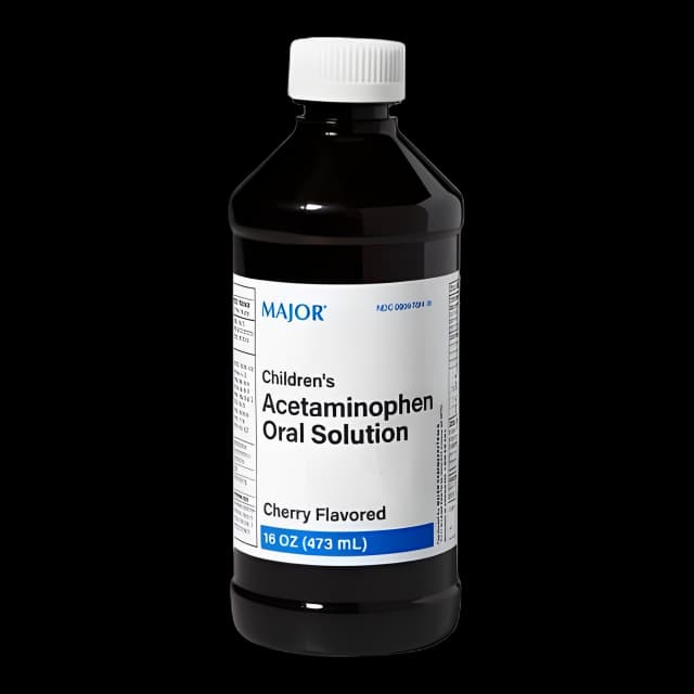 Children's Pain Relief 160 mg / 5 mL Strength Acetaminophen Oral Suspension 16 oz.