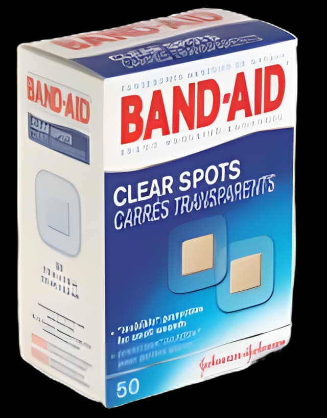 Adhesive Spot Bandage Band-Aid® 7/8 X 7/8 Inch Plastic Square Clear Sterile - 38137004708