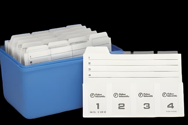 Fisherbrand® Slide Holder 12 Slide Capacity, File Box For Microscope Slides