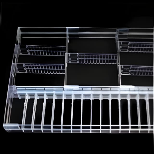 Divider System 3 Inch Clear Plastic