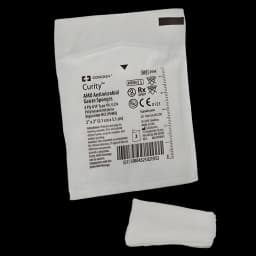Gauze Sponge Curity™ AMD™ 2 X 2 Inch 2 per Pack Sterile 8-Ply PHMB Square
