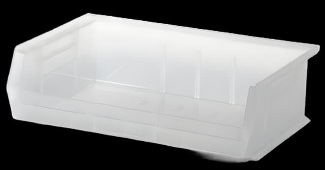 Polymer Medical Storage Bin 5x10.875x16.5 Inch - Autoclavable