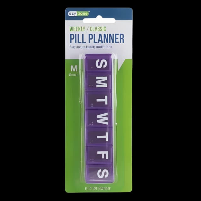 Pill Organizer Ezy Dose® Medium 7 Day 1 Dose - 67005