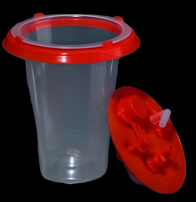 Suction Canister Liner Baxter 1500 mL Snap-On Lid