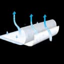 Disposable Underpad TENA® Air Flow 23 X 36 Inch Polymer Moderate Absorbency