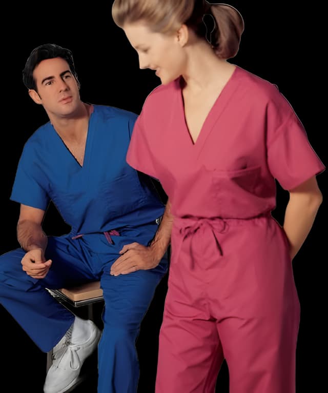 Scrub Shirt A-1® Medium Jade Green 1 Pocket Short Set-In Sleeve Unisex