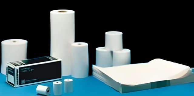 7-Day Temperature Recording Chart Pressure Sensitive Paper 7 Inch Diameter Black Grid