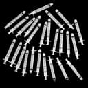 Pharmacy Tray BD™ 3 mL Luer Slip Tip Without Safety