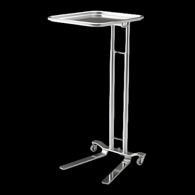 Mayo Instrument Stand Pedigo® 50 lbs. Weight Capacity Tray U-Shaped Base 36 - 62 Inch 16.25 X 21.25 Inch