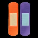 Adhesive Strip Curad® 1 X 3-1/4 Inch Fabric Rectangle Assorted Colors Sterile - BAN294C