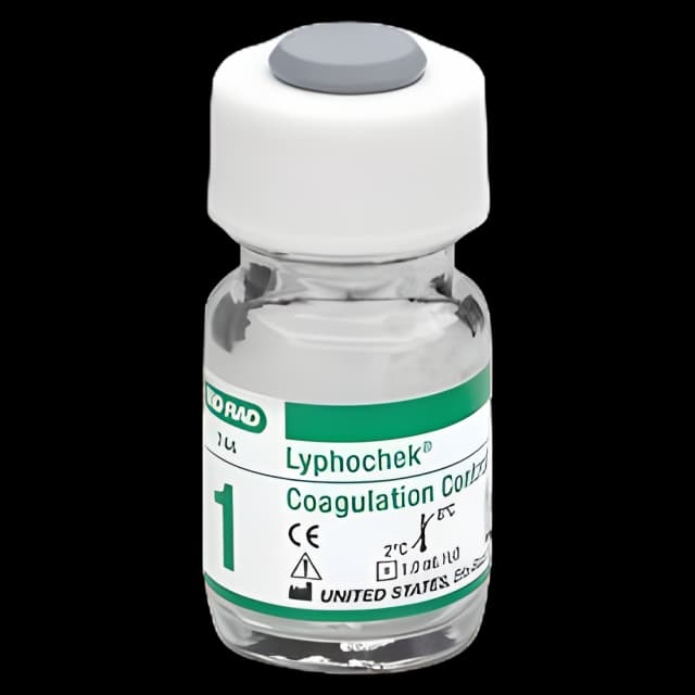 Coagulation Control Lyphochek® PT / APTT / Fibrinogen / TT / ATIII Assays Level 1 12 X 1 mL