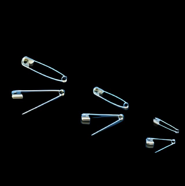 Safety Pin Number 2 Stainless Steel NonSterile